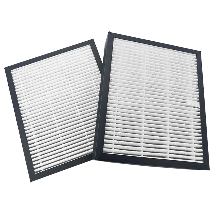 Высокоэффективный фильтр Hepa с активированным углем, фильтр из углеродного волокна, мини-фильтр Hepa с плиссированным активированным углем