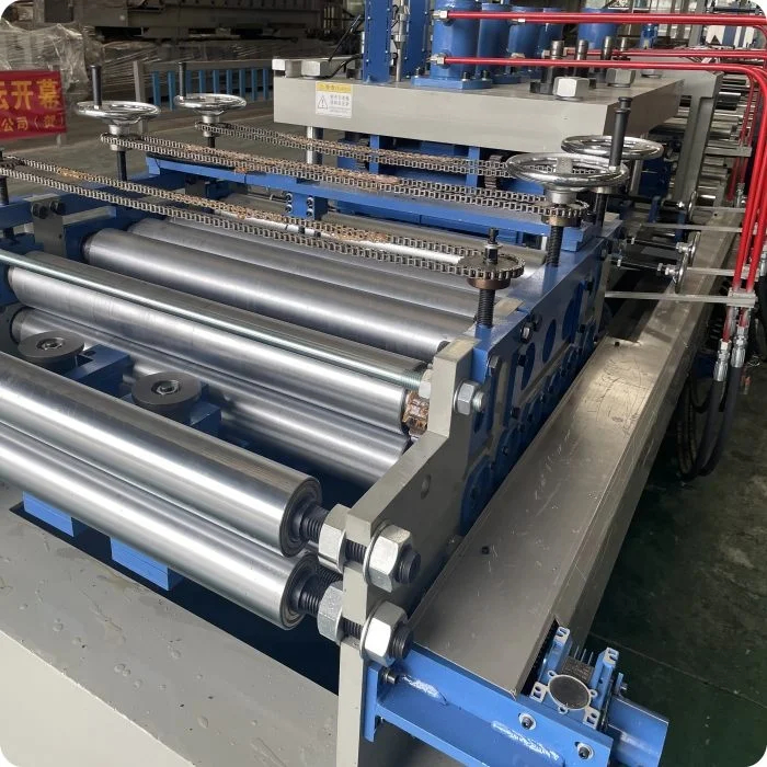 Steel Frame Steel C U Z W L Shape Cz Purlin Profile Channel Making Roll Forming Machine