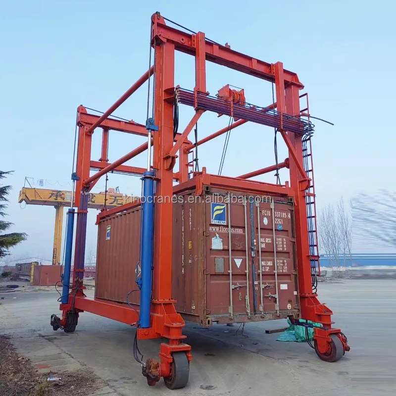 Kinocranes 30ton 36ton 40ton Hydraulic Port Mast Lifting Container Gantry Crane Price