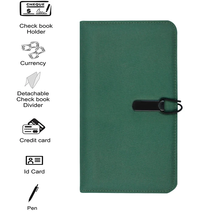 Custom Hot Selling RFID Blocking  Business Ladies PursesTravel Passport Card Holder Wallet Women