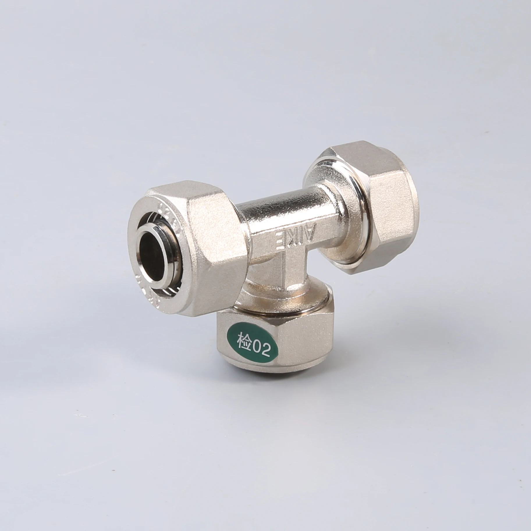 OEM ODM Brass compression fitting brass copper quick joint tee fitting TEE FITTINGS
