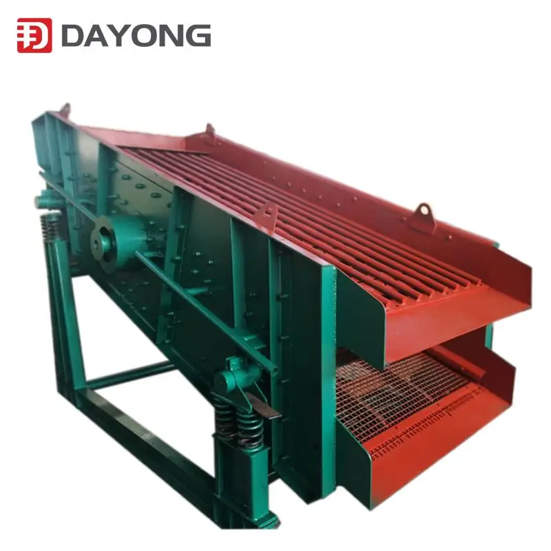 Low Consumption Construction Screening Plant 2 3 4 Decks Fine Sand Separation Machine High Frequency Industrial Vibrating Sieve