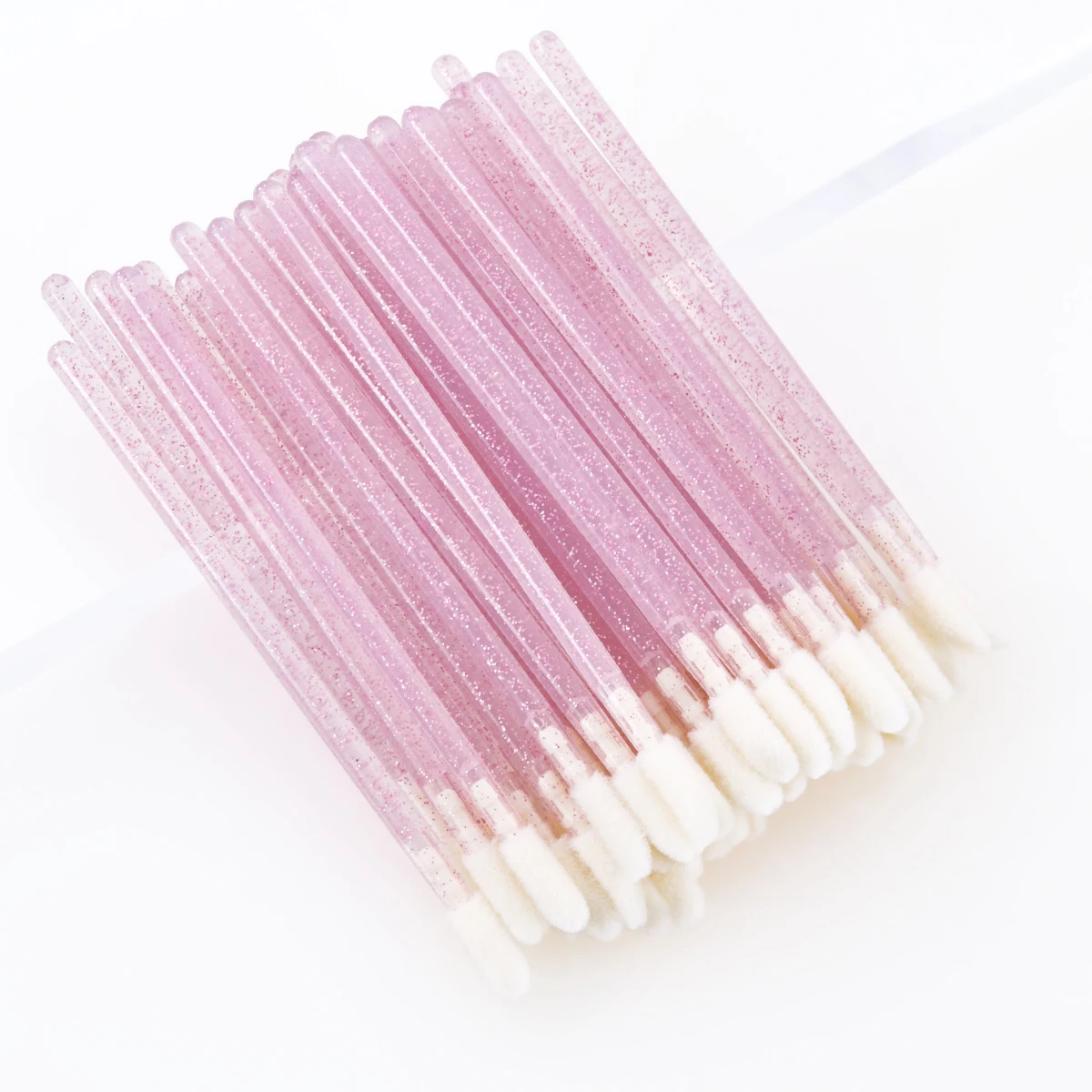 
wholesale custom logo small lip scrub brush crystal clear lip gloss tubes brush lip liner makeup bursh 