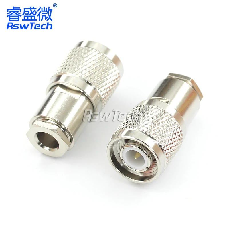 TNC-J-3 male RF coaxial all copper Ethernet heat shrink butt rj45 ecu connector cat6