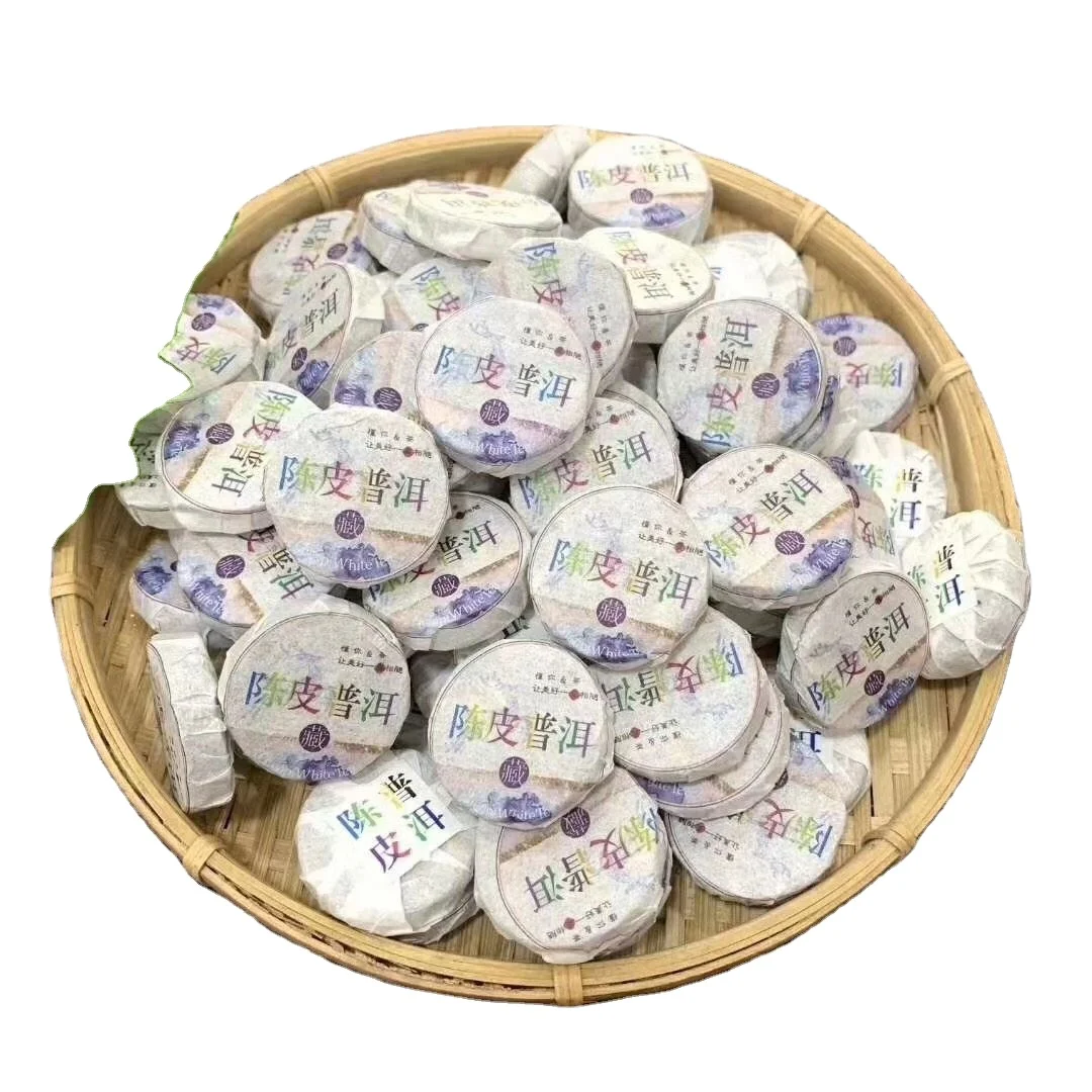 Private Label Bag Package Peel Puerh Natural   Tea   Orange Pu Erh