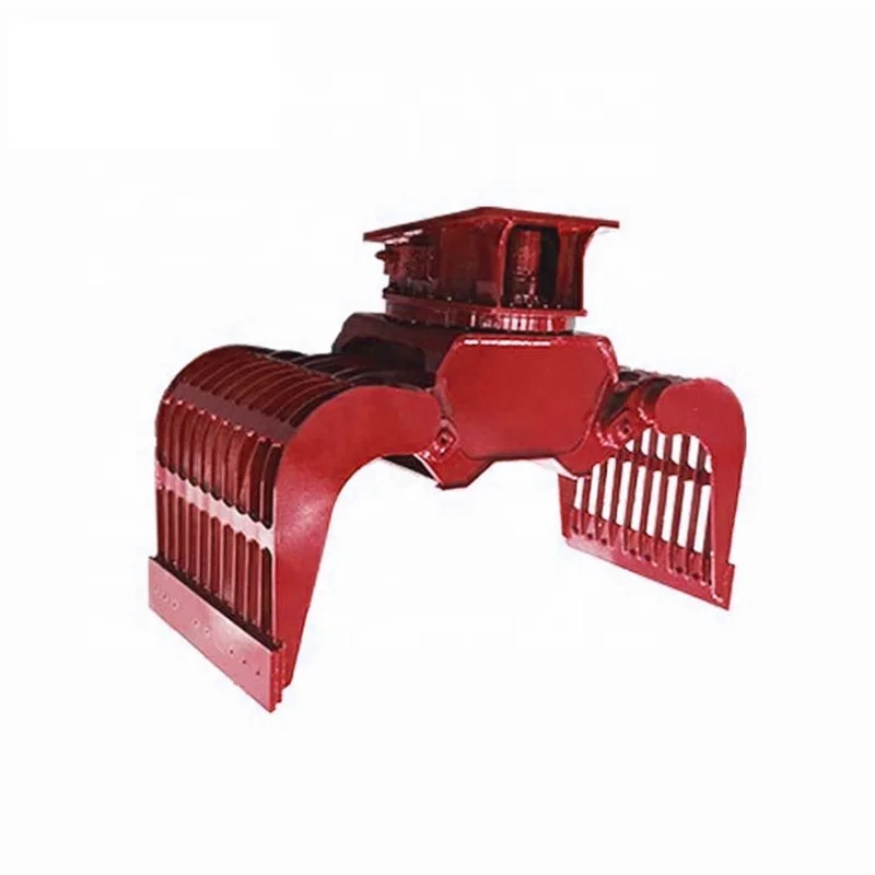 Hydraulic Rotating Demolition Grab Excavator Hydraulic Clamp Rotating Grapples Scrap Grab