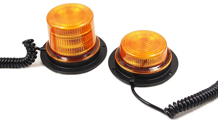 Hot Sales 12v 24v ECE R65 LED Warning Light Magnetic Beacon Amber LED Safety Lights