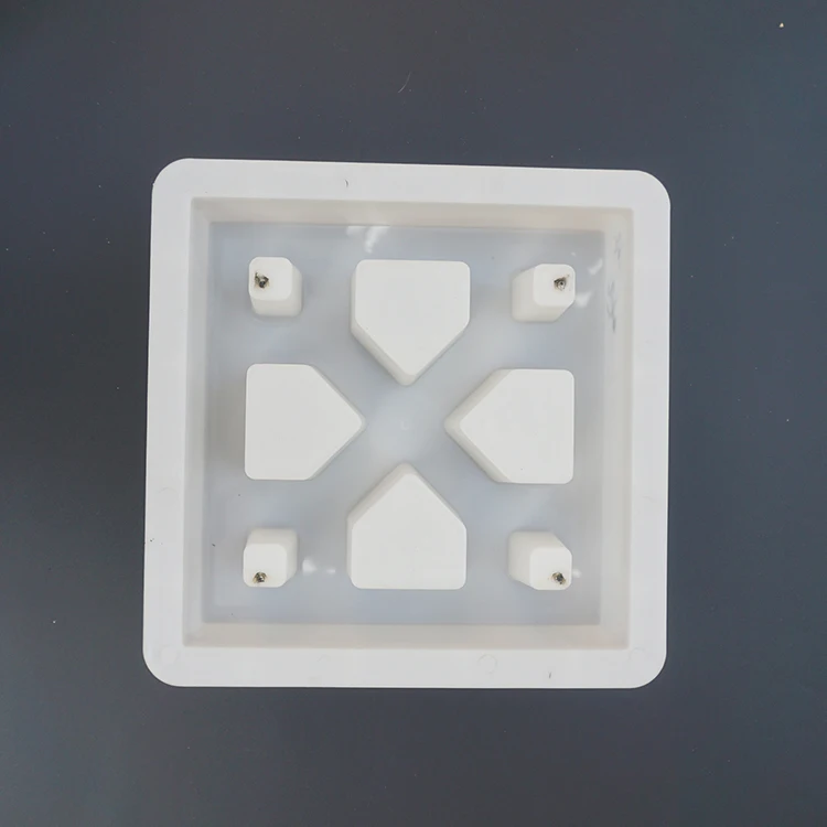 decorative wall fence shutter block mold precast concrete block plastic mould