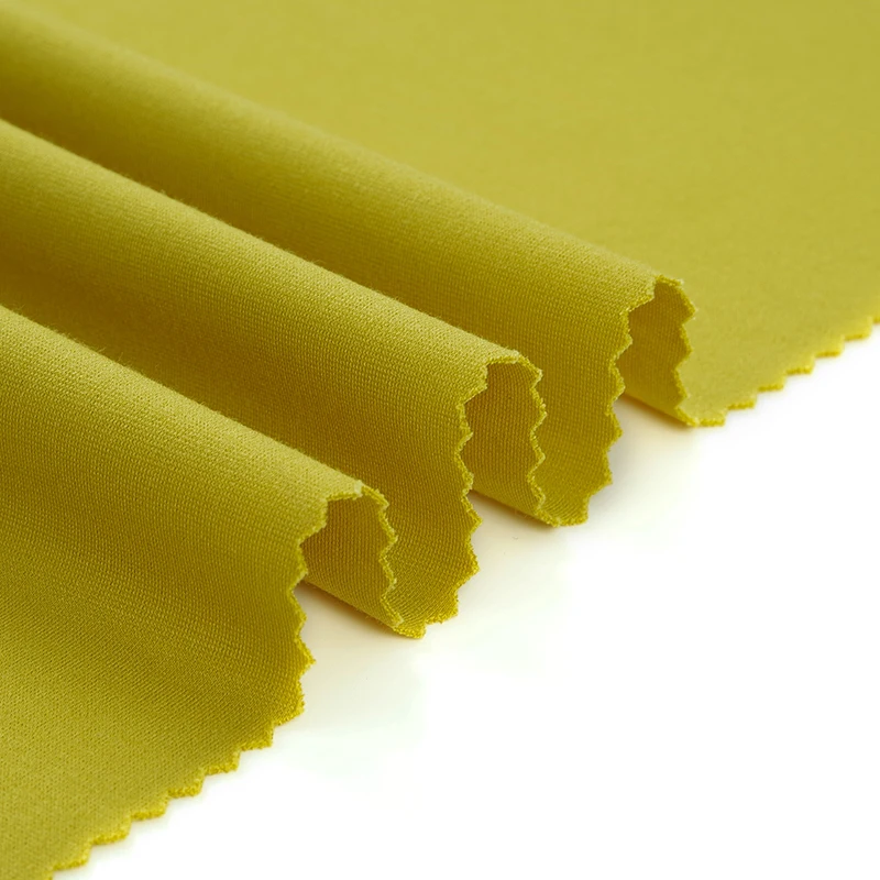 Fashion style 220gsm 80S rayon nylon ponte roma knitted fabric for women dress