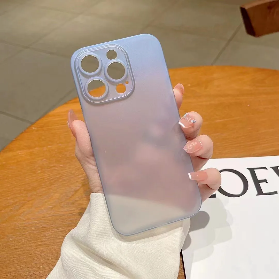 Super Thin PP Case For iPhone 14 Light weight case for iPhone 14 pro max Slim Protective Cover for iPhone 13 Pro max Phone Case