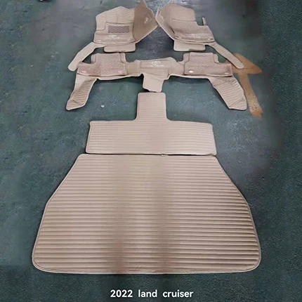 custom car floor mats for The latest 2022 Land Cruiser LC300 for toyota
