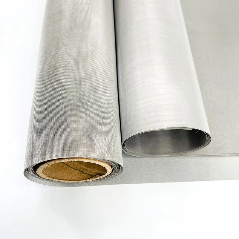 5 10 20 25 50 100 micron ultra fine 304 316 316L stainless steel wire mesh filter cloth