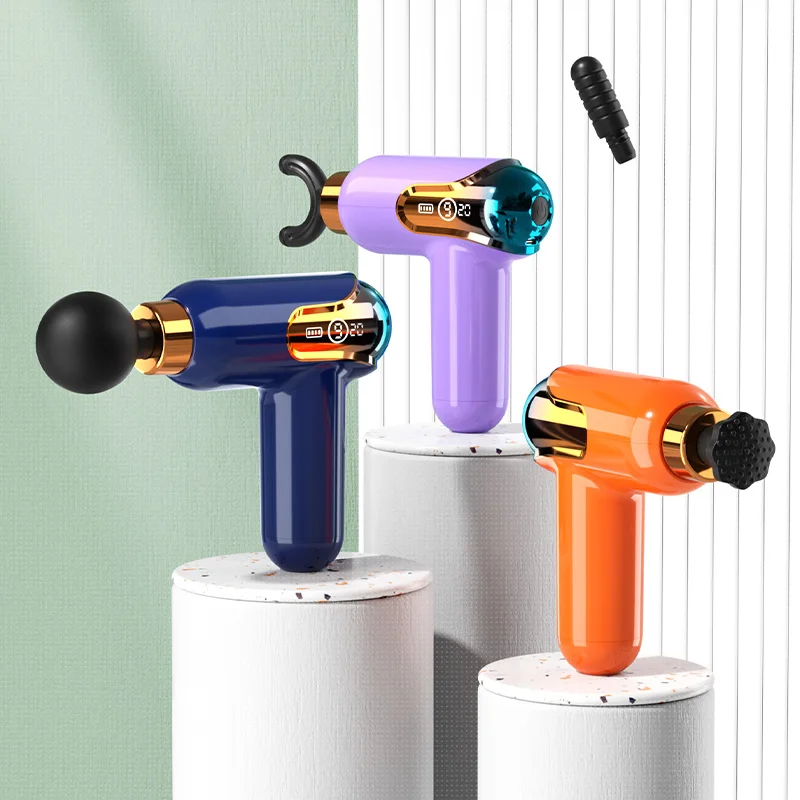 Electric rechargeable wireless relax sports fascia body Vibration Fascia Massage Gun