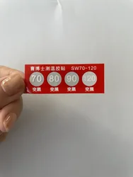 CBH 4A 37-46C,Overtemperature warning sticker,Thermax 4 level Thermal Monitor