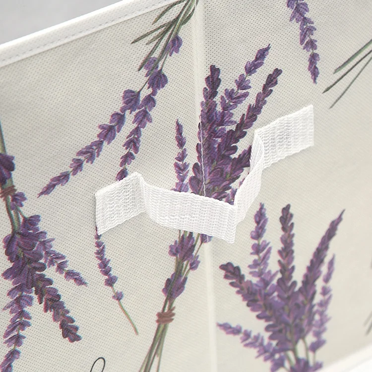 High Quality and Useful Reusable Laminated  Non Woven Fabric Storage Box