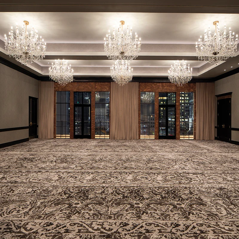 Easycarpeter Custom Commercial wholesale carpets manufacturer 100% Nylon Printed Carpet axminster luxury carpet