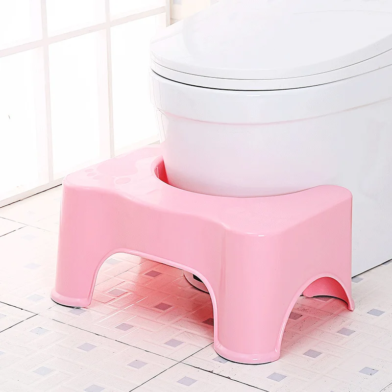 non slip standard plastic toilet stool  squat stool potty stool