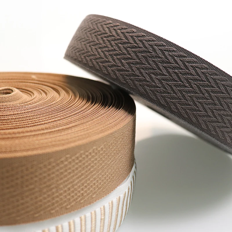Furniture Knitted Or Wooden Band Mattress Component Edge Tape Elastic Pool Use For Bed Caution Tape Elastic