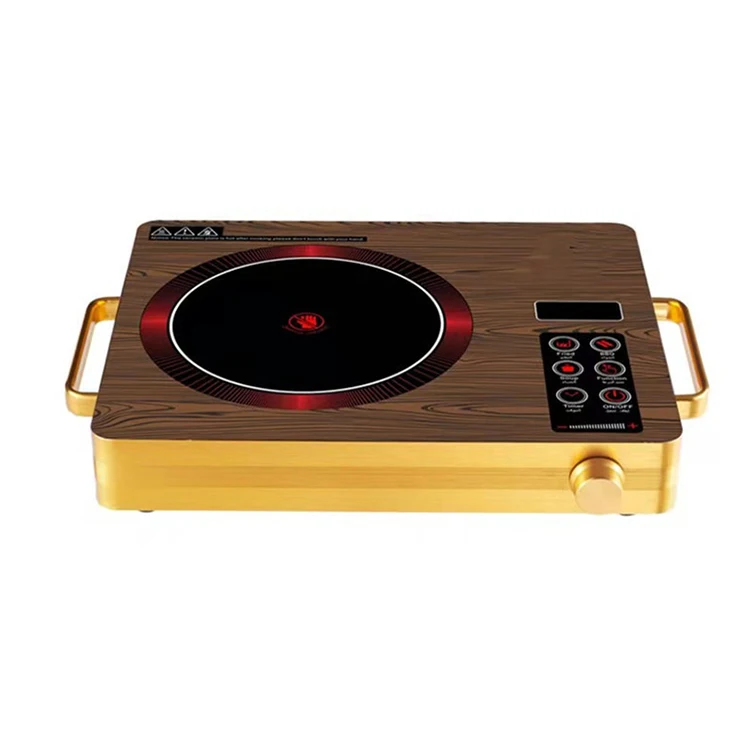 Manufacturing new design portable Electric Stove  2 burner components Ceramic Cooker Touch Control Infrared Induction Cooker