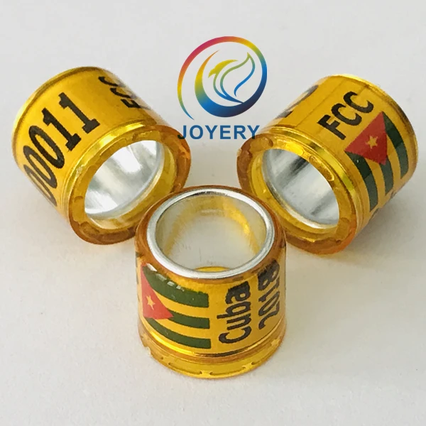 High quality european countries clubs pigeon rings new model pigeon ring