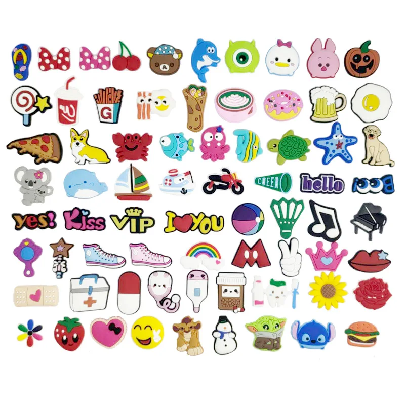 PVC random dispatch shoe accessories clog charms