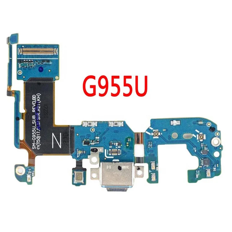 S8 + Plus USB зарядный порт Зарядное устройство Док-станция микрофон гибкий кабель G955U