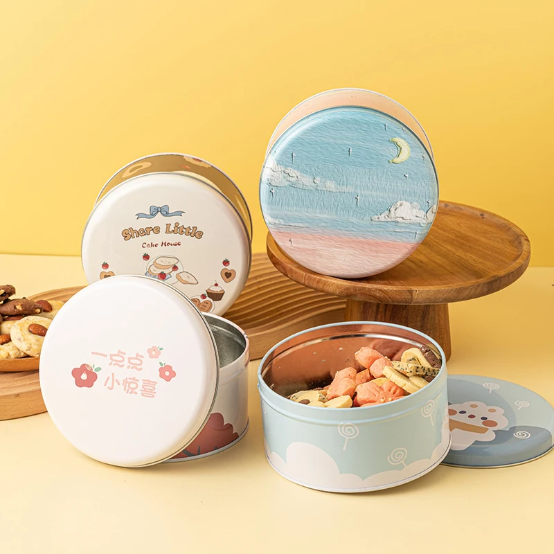 Cookie Tins Round Baking and Cake Tins for Easter, Special Occasion and Holidays