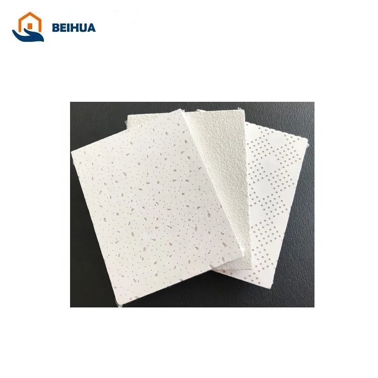 Ceiling Tile  Drop Ceiling 2x4 Pin Hole Mineral Fiber Ceiling