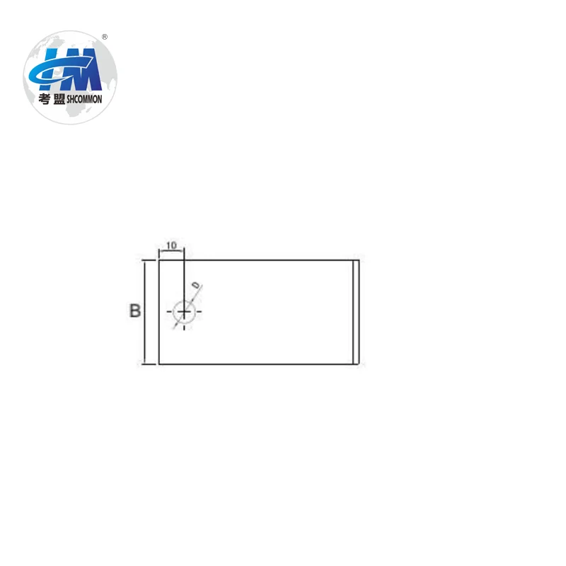 45 degree angle E shaped interior bracket to connect the aluminum profile