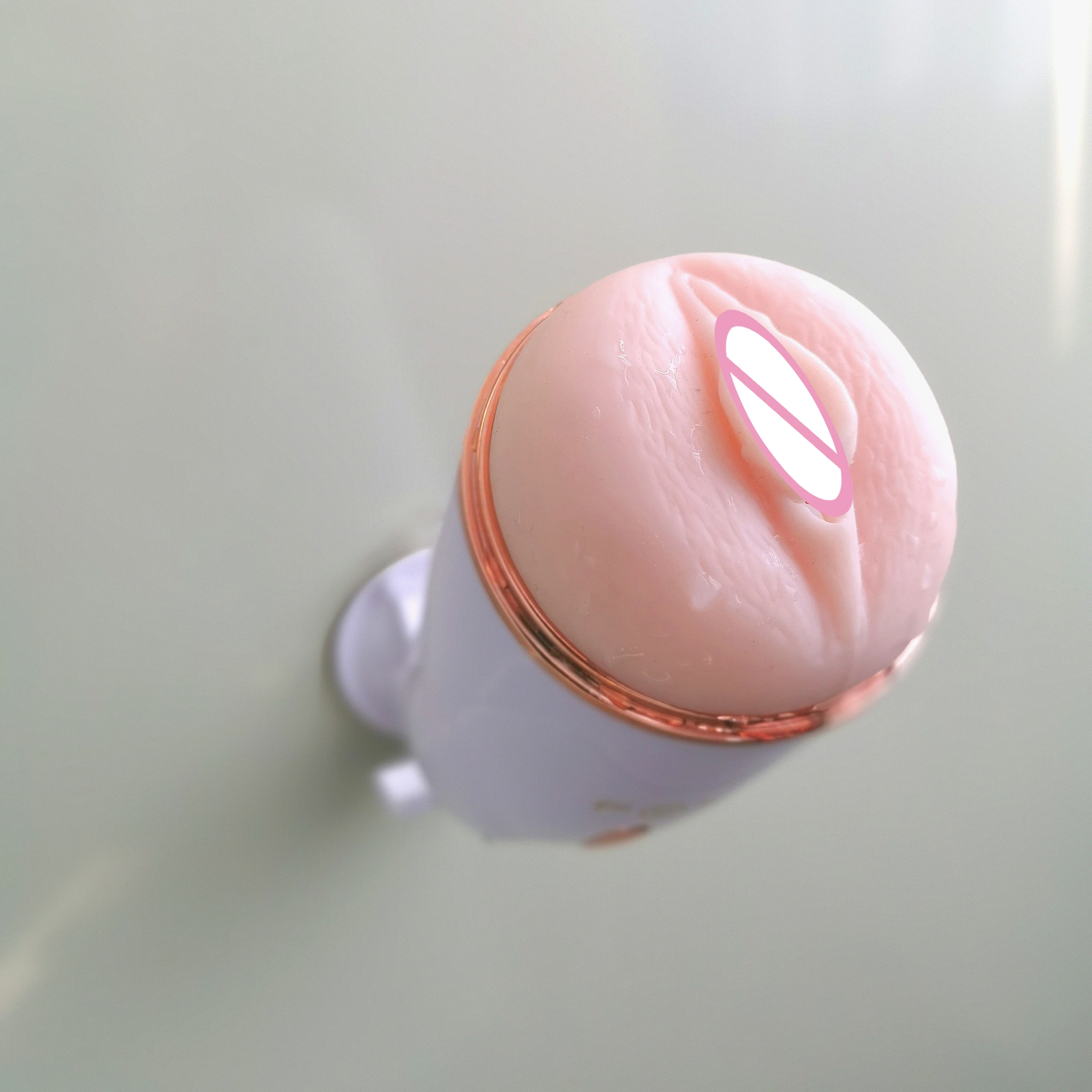 Rechargeable Vibrating Voiced Masturbation Artificial Vagina Cup Male Sex Toys With Suction Cup adult sex toy wholesale