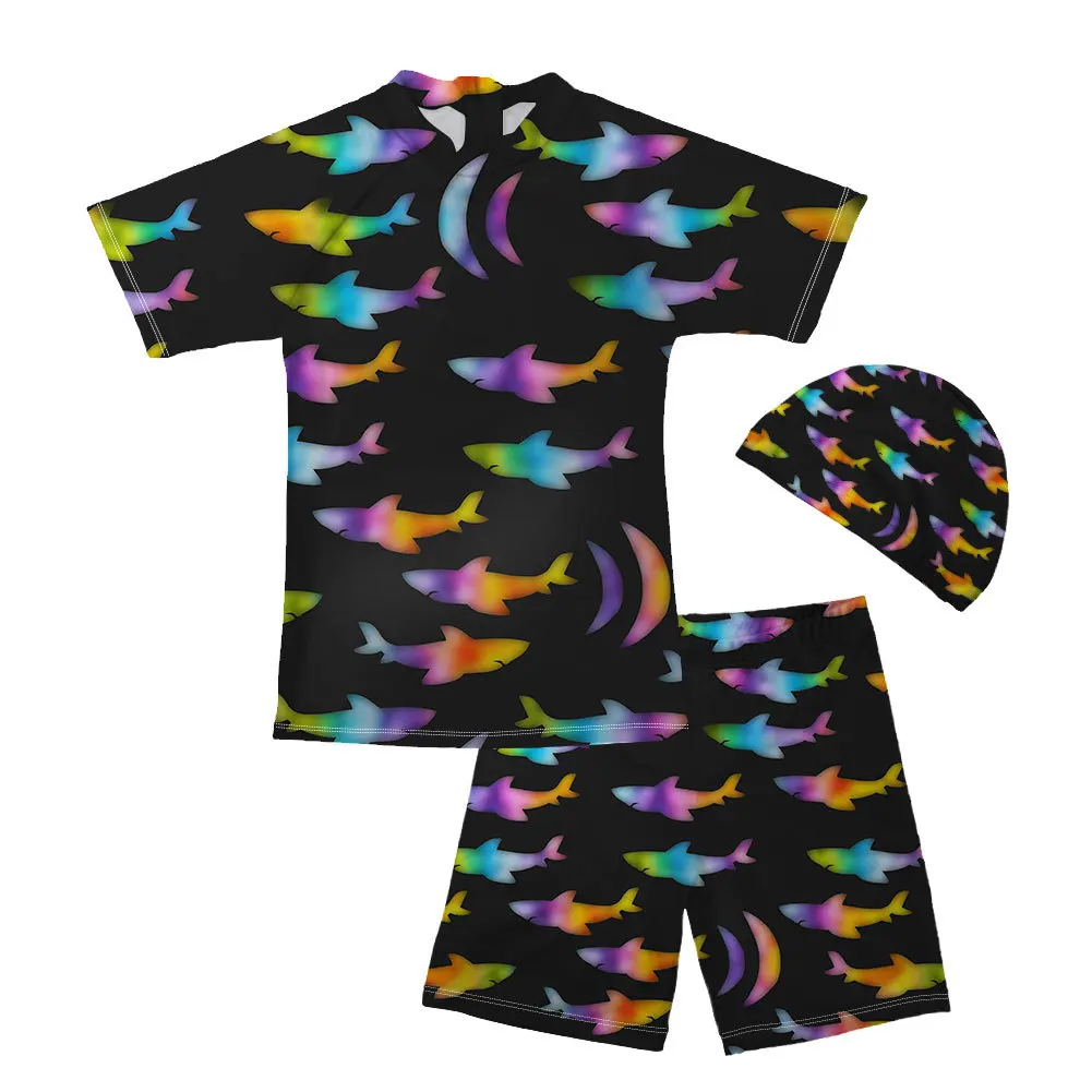 Wholesale New Custom Kids Swimsuits Polyester/Spandex Children Beachwear