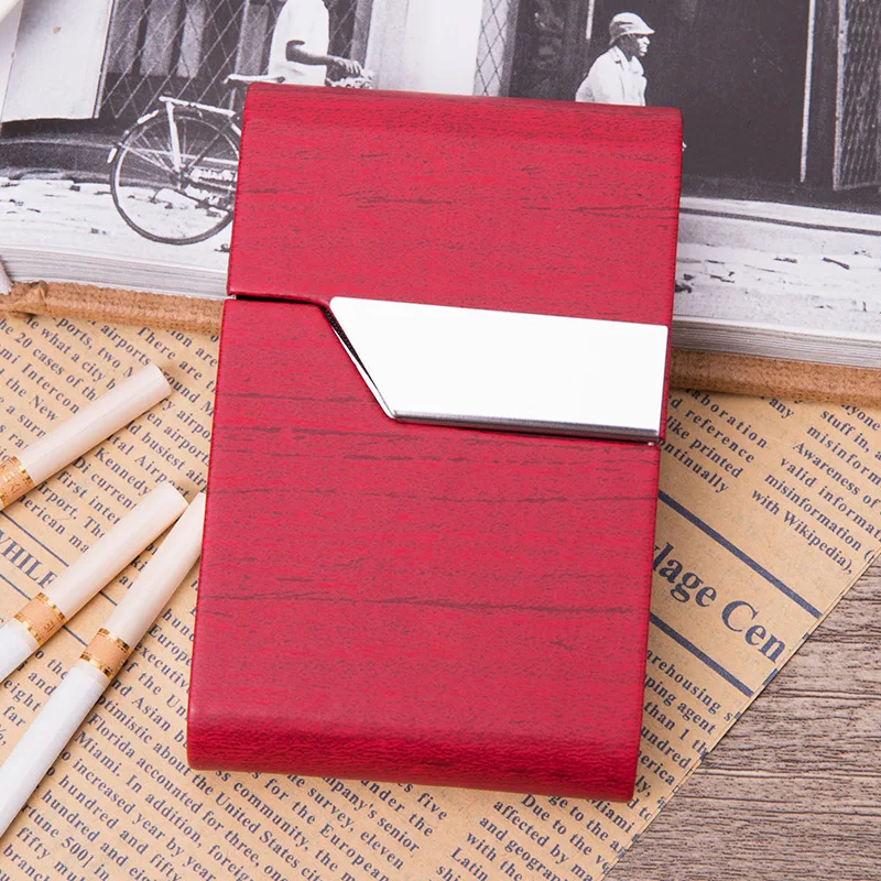 Factory Price  Fashion Cardholder PU Leather Business Id Name Credit Card Holder