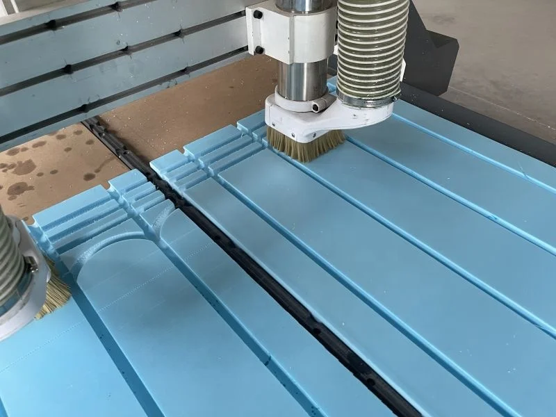 500KPA Underfloor Heating Boards Insulation XPS Routed Board Aluminum Faced Grooved XPS Floor Heating Panel