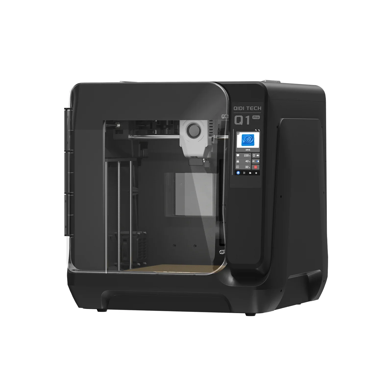 Qidi Tech Q1 Pro Industrial 3D Printer Automatic with Improved Print Quality for Warp-Prone Filaments like ABS PA PC etc
