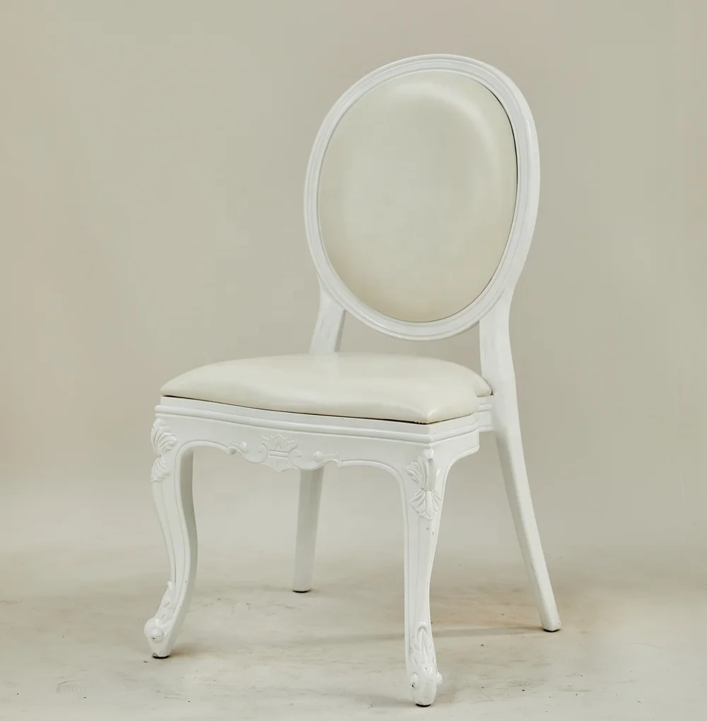 White Plastic Wedding Event Banquet Dining Ghost Chair