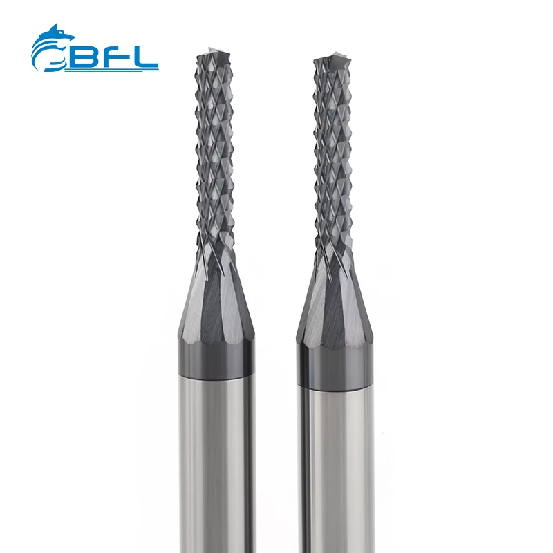 BFL Solid Carbide  Corn Milling Cutter With Altin-Coating For PCB Corn Endmill