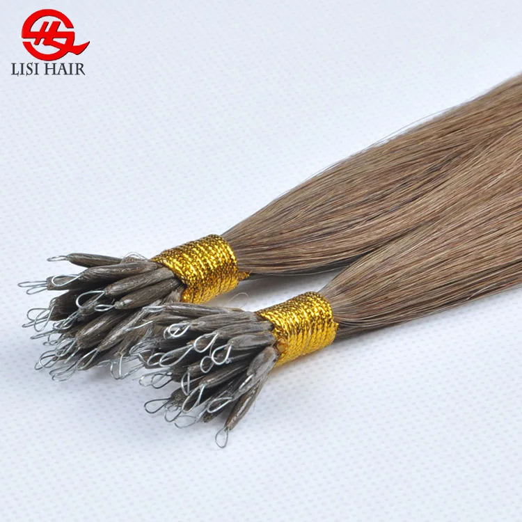 OEM High Quality Double Drawn Nano Ring Pre Bonded Human Hair Extension