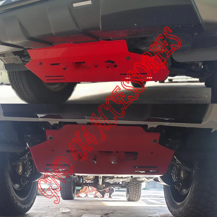 
Hilux revo 2015+ steel material rocco skid plate 