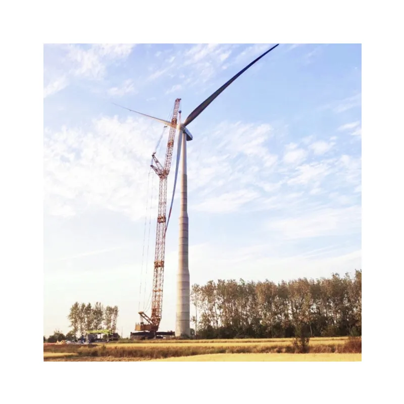 Wind Turbine 5 Blades Camping Wind Power Generator And Wind Power Tower