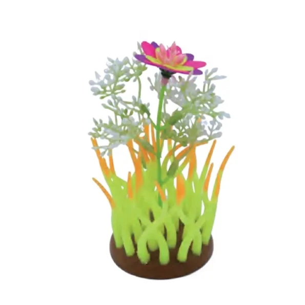 Hot sale aquarium ornaments fish tank plants Artificial Silicone Plant for aquarium decoration
