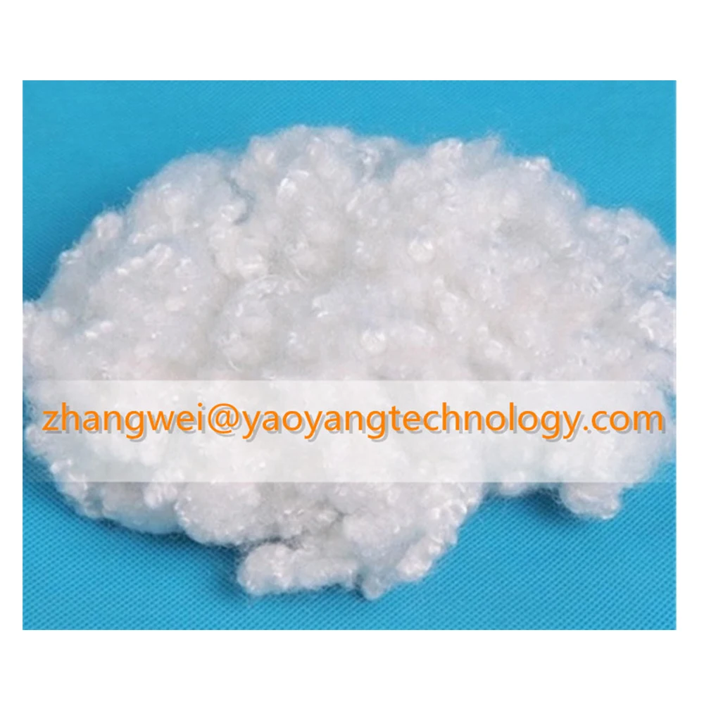 Low solubility polyester fiber polyester staple fiber is used to fill polyester fiber raw materials