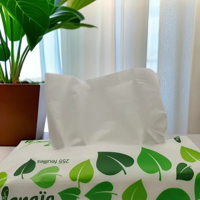 Оптовая Продажа с фабрики дешевая печатная древесная масса 3Ply салфетка для лица