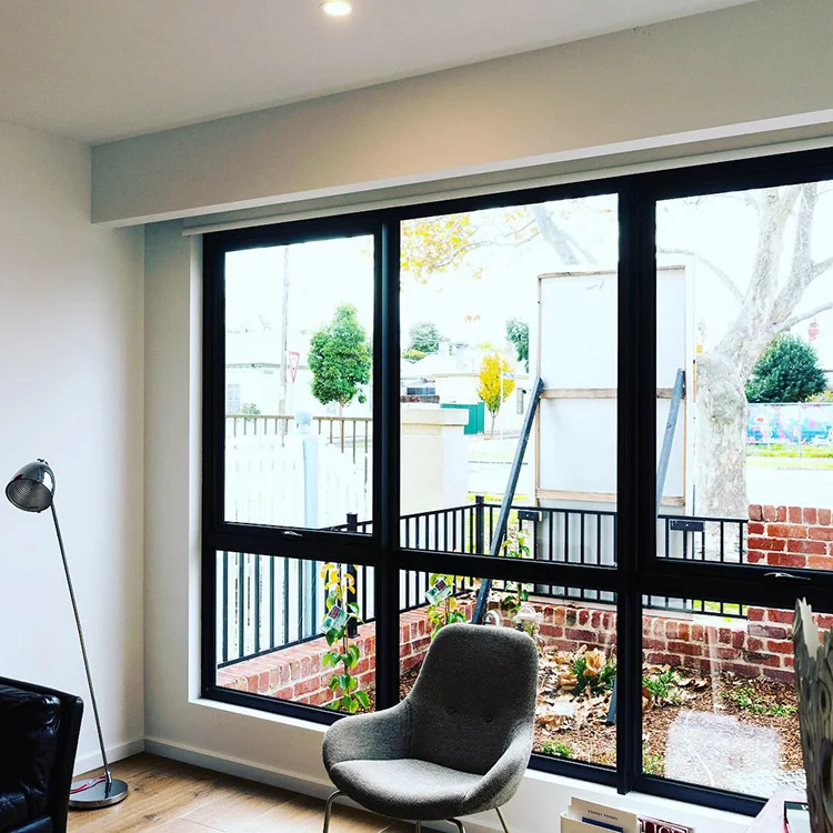 Top Hung Residential Glass Aluminum Awning Window With High Quality