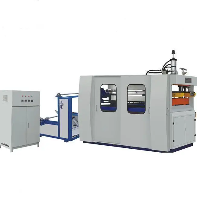 
disposable plastic cup forming machine 