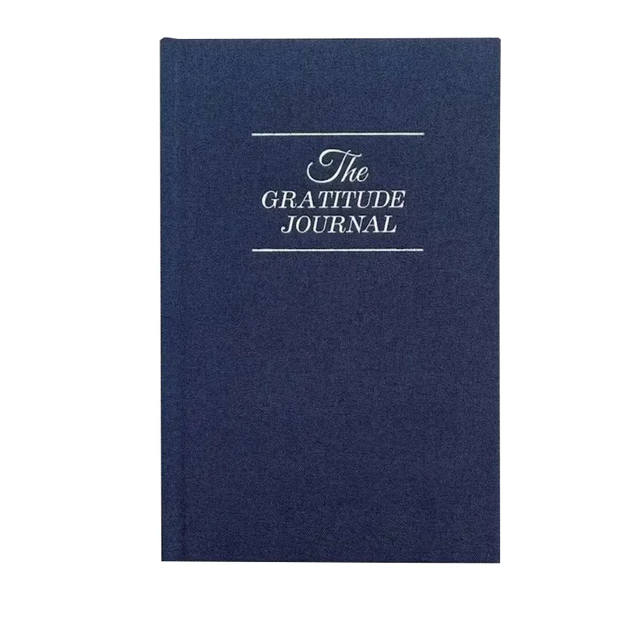 Best selling custom printing Linen Agenda Monthly Weekly Planner Notebook Gratitude Journal