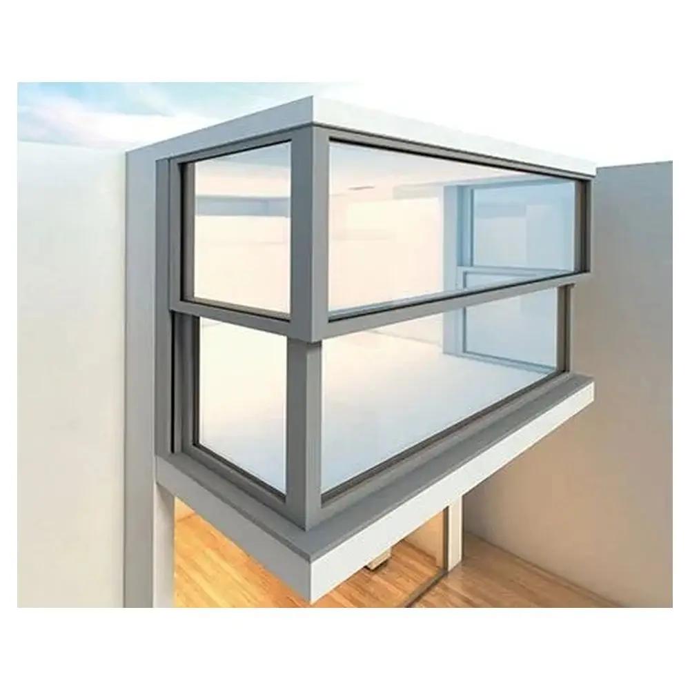 Prima Modern Factory Sale Building Materials Cheap Casement Windows  Commercial Upvc Pvc Plastic Garden