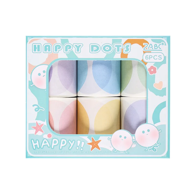 Sell like hot cakes 6 volumes per box of Fantasy Bubble diy diary ledger tape crosscut dry film manual