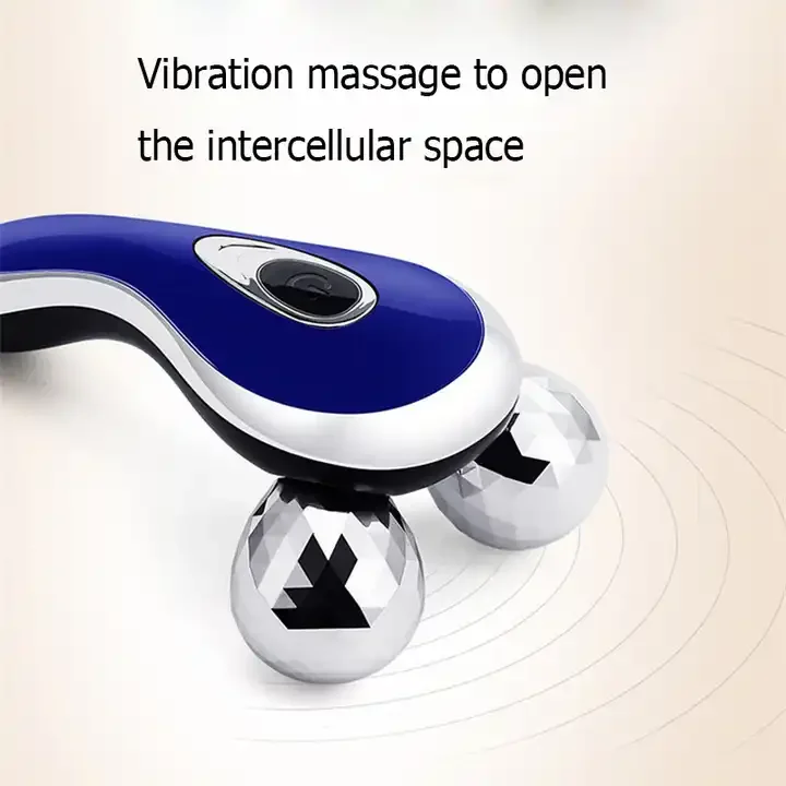 3D Electric Facial Massage Roller V Shape Vibration Face Lifting  Anti  Body Slimming Machine Skin Care Tool
