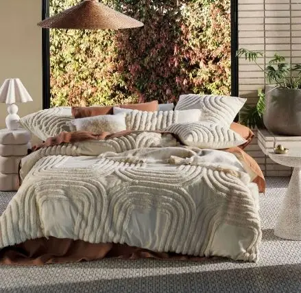 Box Tufted Luxury Cotton Cushion Covers Pillow Case Duvet Set Bulk Product From India Best Quality Material
