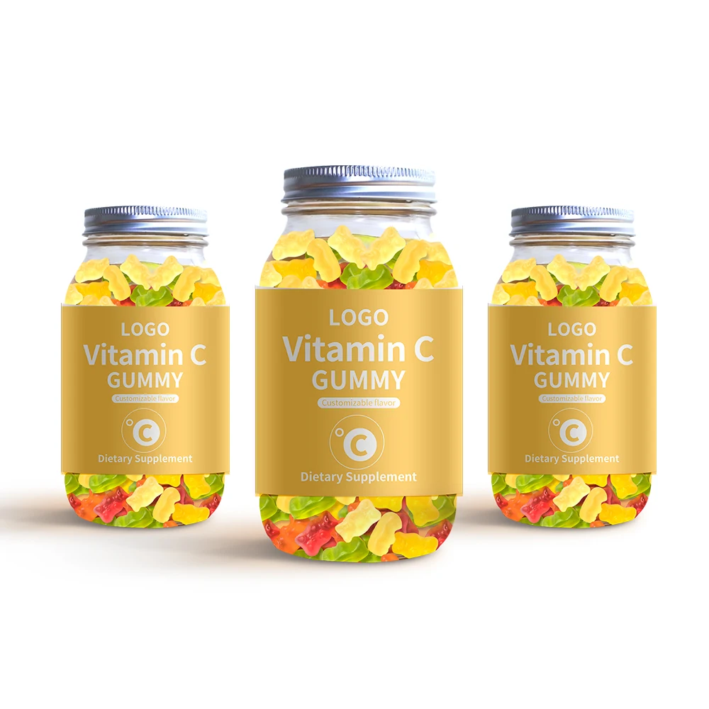 Vitamins C Complex Gummies Folic Acid Extra Strength Vitamin B Gummy Supplement Gummy Vitamin Manufacturer